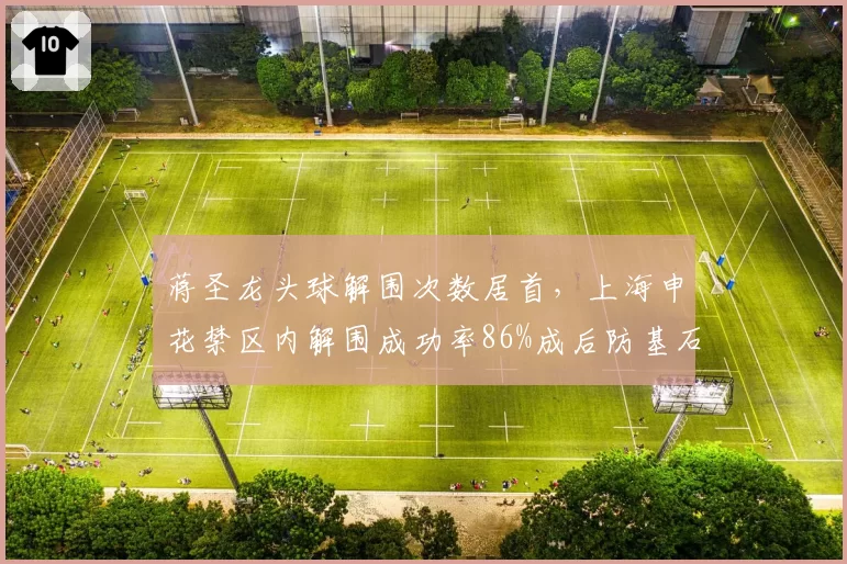 蒋圣龙头球解围次数居首，上海申花禁区内解围成功率86%成后防基石